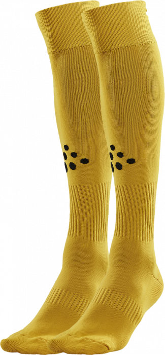 Craft - Squad Solid Football Sock - Żółty