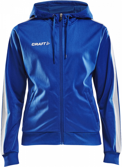 Craft - Pro Control Hood Jacket Dame - Kongeblå & hvid