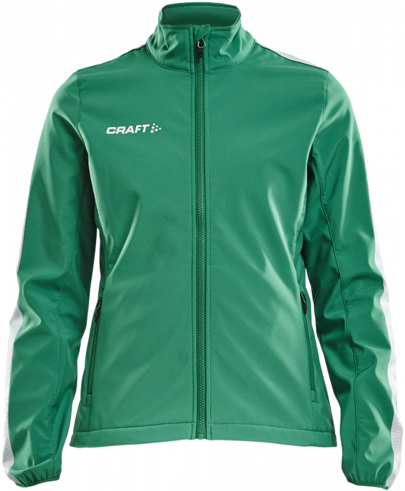 Craft - Pro Control Softshell Jacket Women - Zielony & biały