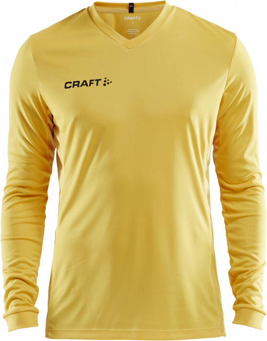 Craft - Squad Go Jersey Solid Ls - Giallo