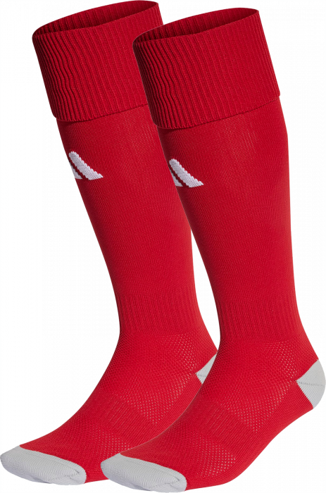 Adidas - Bsi Football Sock - Czerwony & biały