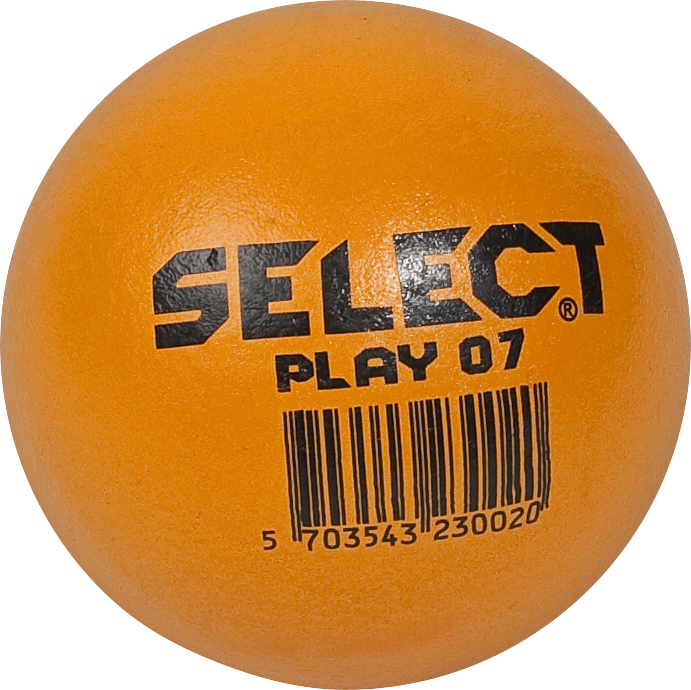 Select - Play 7 Foam Ball (21 Cm) - Orange & black