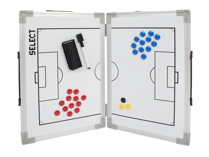 Select - Taktiktavle Foldbar, Fodbold - Hvid
